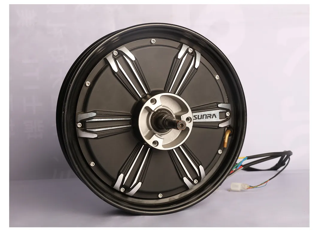 12 Inch 1000-3000W BLDC Hub Motor for Electric Motorcycle