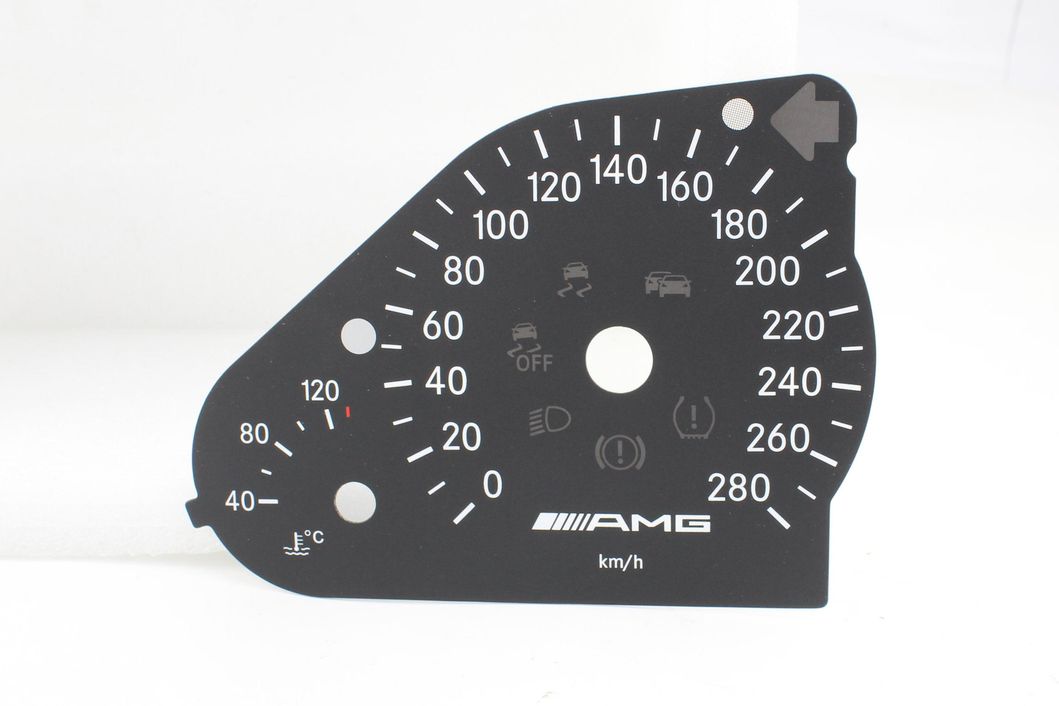 Fe-MD064 Meter Dial Auto Dashboard Speedometer Faceplate and Panel