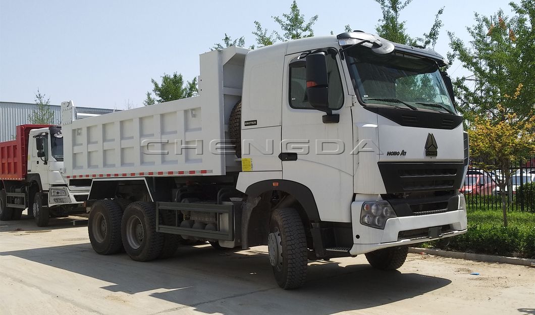 25 Ton HOWO 6X4 Dimensions Middle Lifting Dump Tipper Truck