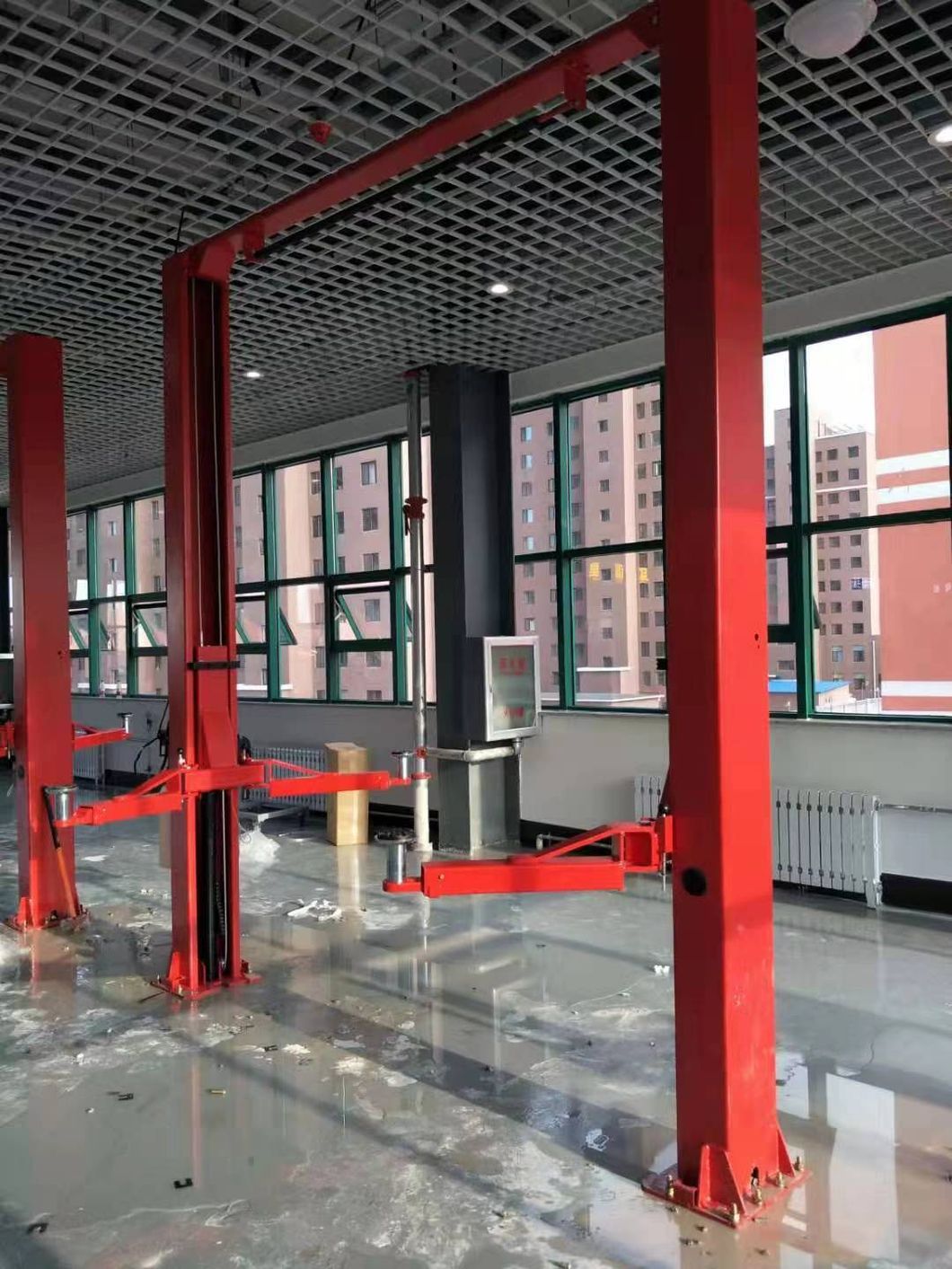Precision 2 Post Car Jack Clear Floor Type with CE Pre-40