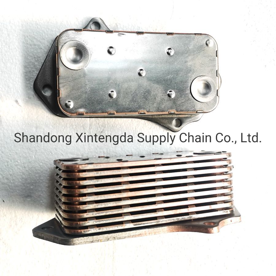OEM 04461 320-04461/8plate Excavator Loader Cooling Parts Oil Cooler Used for Jcb 3cx 4cx 5cx