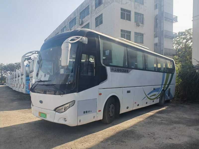 Used Goldon Dragon Bus Tour Passenger Coach 2017 Year Emission Diesel Left Second Hand 48 Seats Cheap Tourist Buses