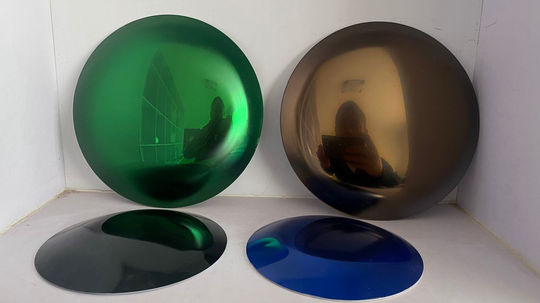 Colored Convex Mirror Glass for Decorative