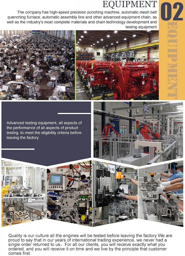 400kw 6 Cylinder 4 Stroke Zichai Z6170 Series Marine Diesel Engine (Z6170ZLCZ-9)