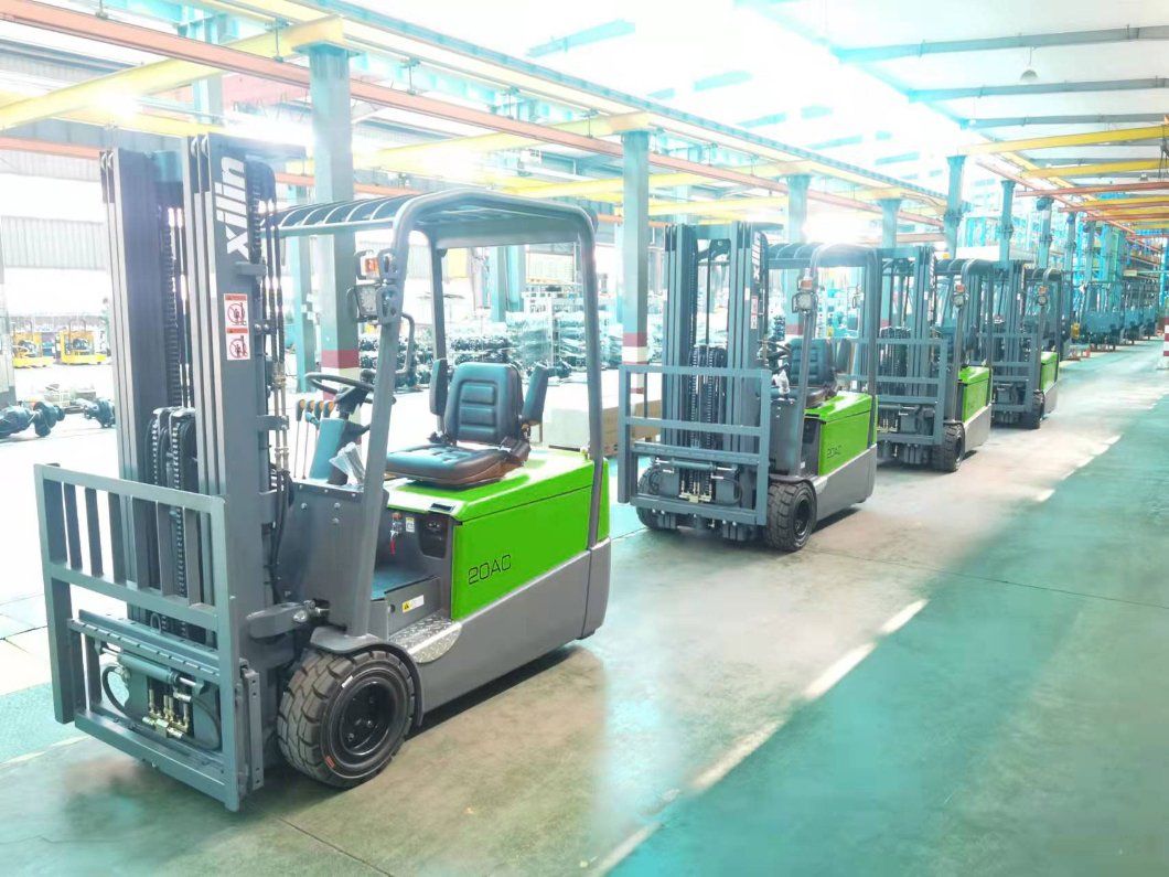 Movmes 1.6/1.8/2t Sideway Battery Box Seated Dual Front Driving Wheel Ergonomics 3-Ponit Full Brand New Electric Forklift Truck Price with 3-6m Lifting Height