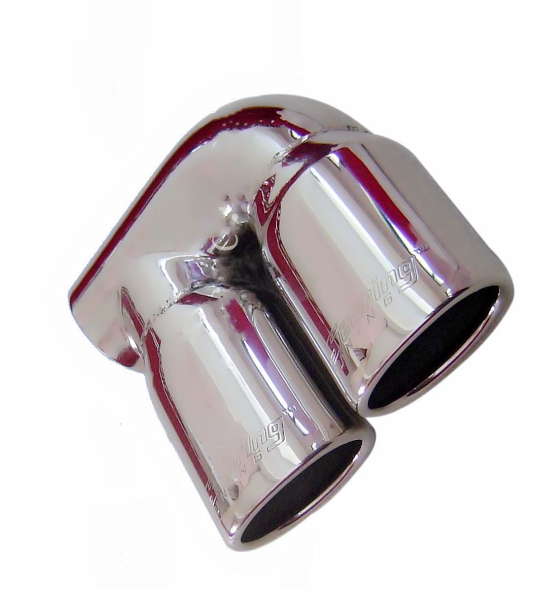 Custom Machining Stainless Steel Automobile Tailpipe Muffler with ISO