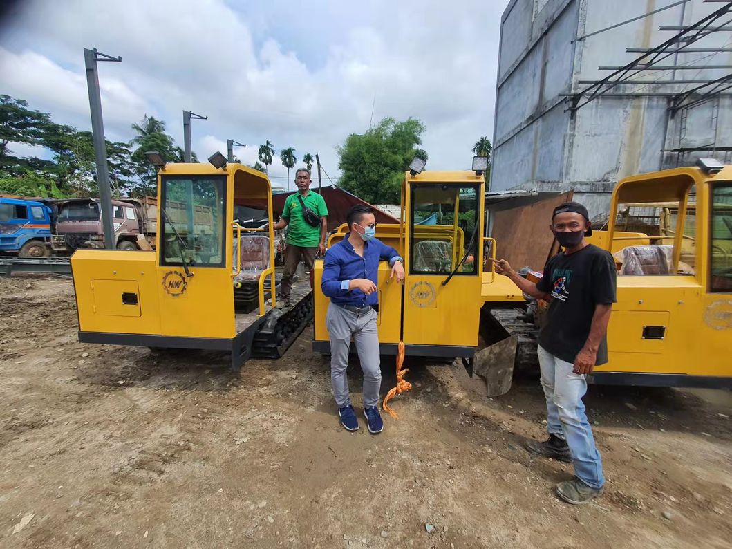 Sell 3ton Compact Crawler Dumper Use in Water Conservancy Construction