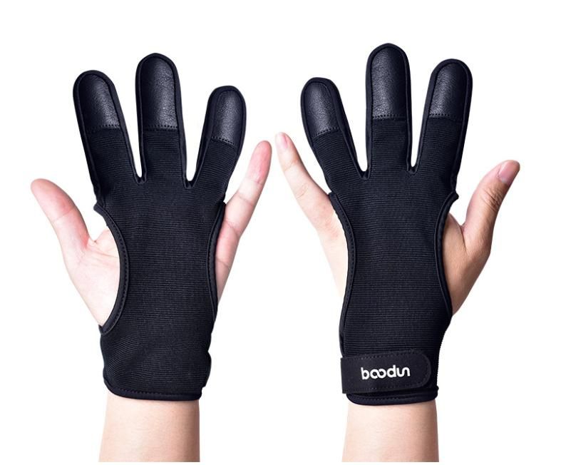 Customized Quality Outdoor Flexibility Breathable Protection Sport Equipment Archery Glove
