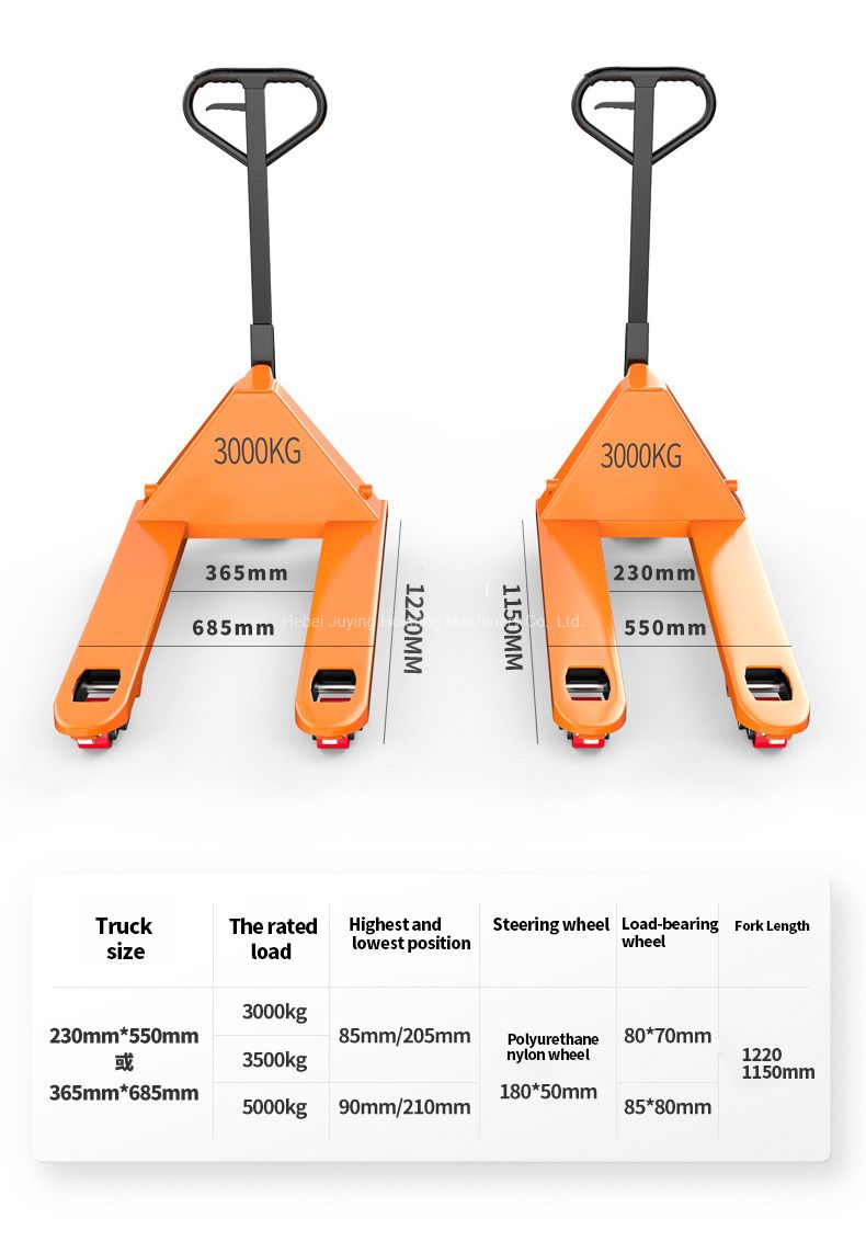 OEM Brand Manual Operated Foldable Pallet Lifting Truck