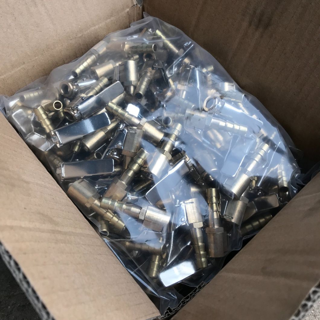 High Quality in Customize Tire Brass Straight Clip-on Air Chuck