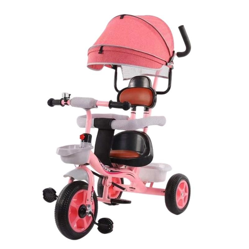 Wholesale Kids Push Tricycle for Russia Multi-Functional Tri Cycle 3 Wheel Baby Tricycle 3 in 1 Bebe Pedal Triciclo