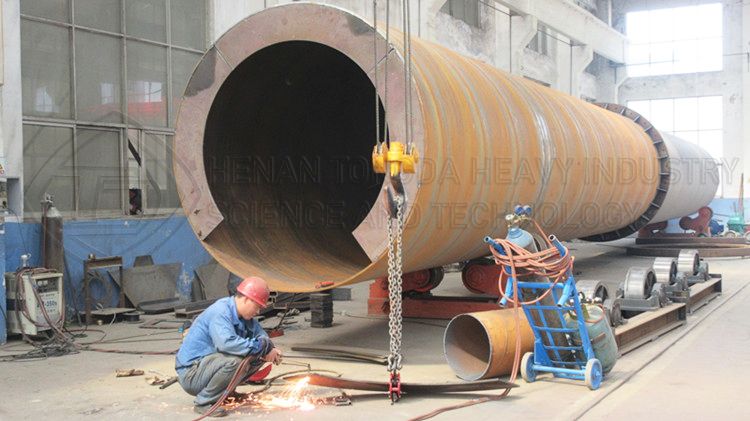 Factory Price Drying Moisture with Rotary Drum Dryer Machine for Fertilizer Making