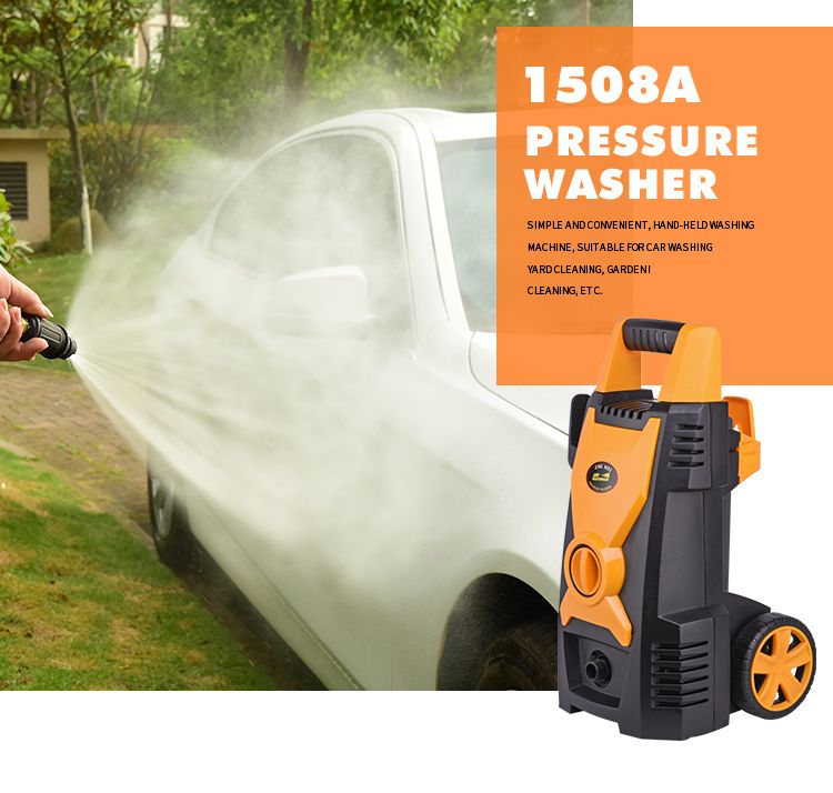 1.5kw Copper Induction High Pressure Cleaner Pressure Washer Car Washer