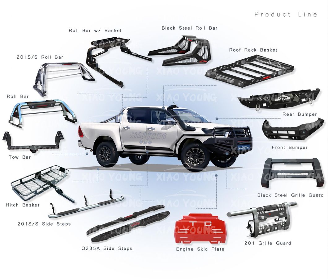 Ranger T8 Fender Flares 4X4 Pickup Accessories ABS Wheel Arches