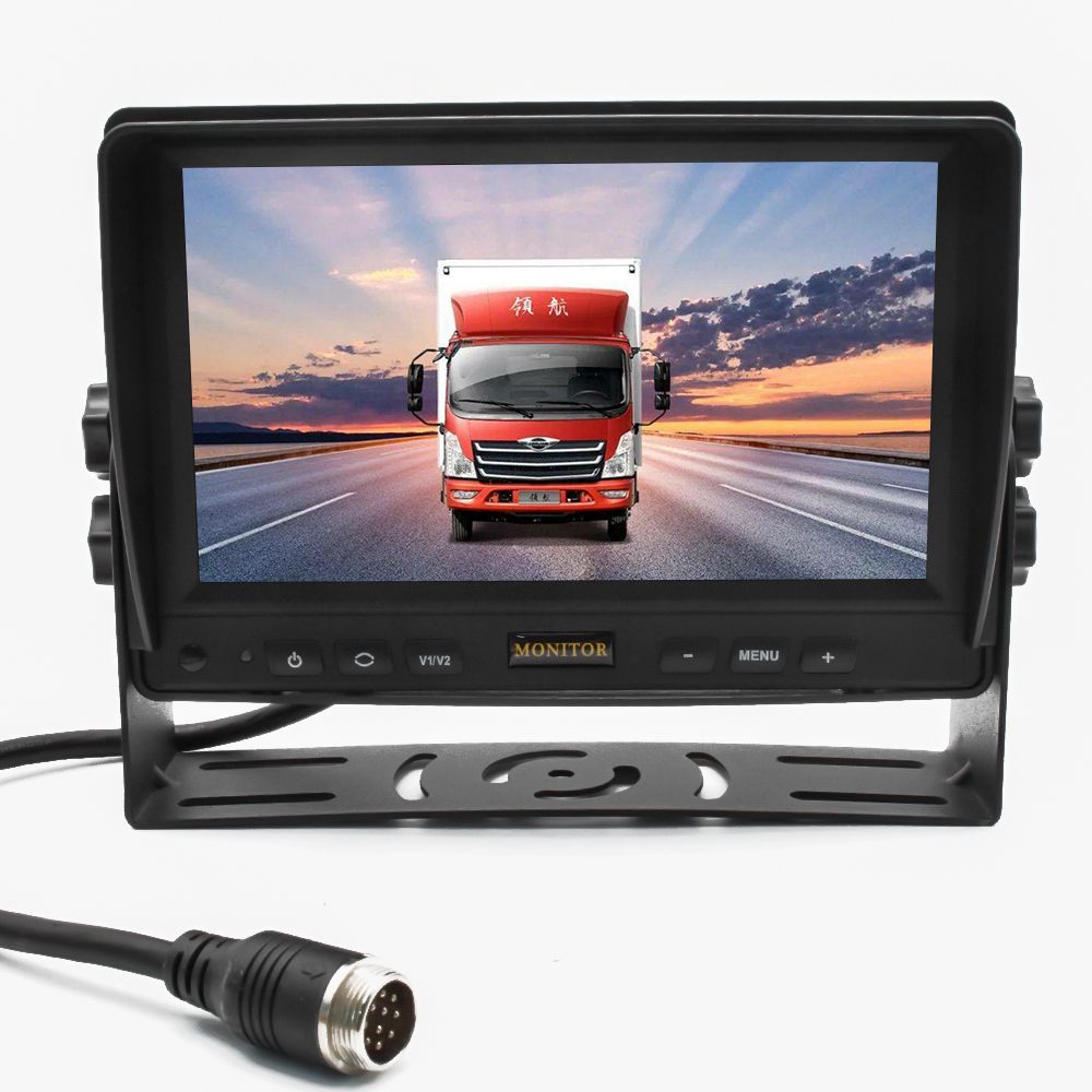 New Performance 7 Inch IPS TFT LCD Car Monitor for School Bus