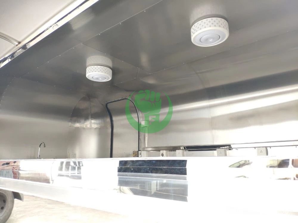 Mobile Snack Airstream Catering Food Trailer with Generator for Sale