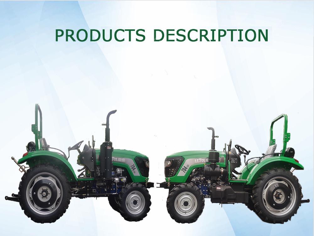 Same Quality as Jiangsu World Tractor 70HP Small Farm Tractor for Sale