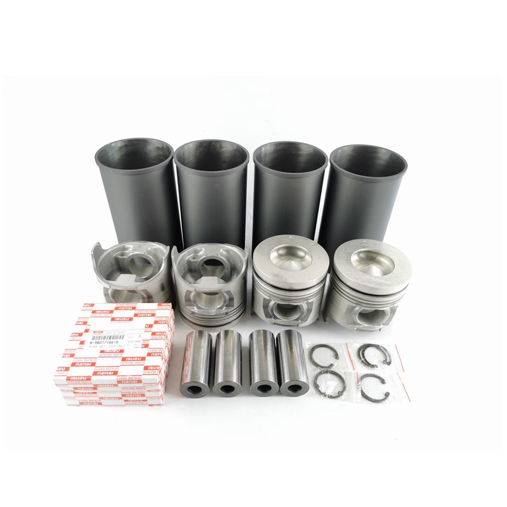 Japanese Heavy Truck Piston Liner Kit Diesel Engine for Isuzu 700p Npr Elf 4HK1 Engine