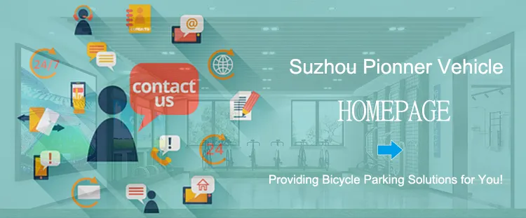 China Supplier High-Low Simple 3 Bike Floor Rack