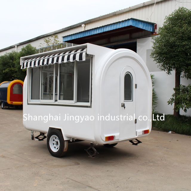 Fried Food, Drinking, Donut, Juice Bar, Ice Cream Application and New Condition Mobile Food Truck with Wheels