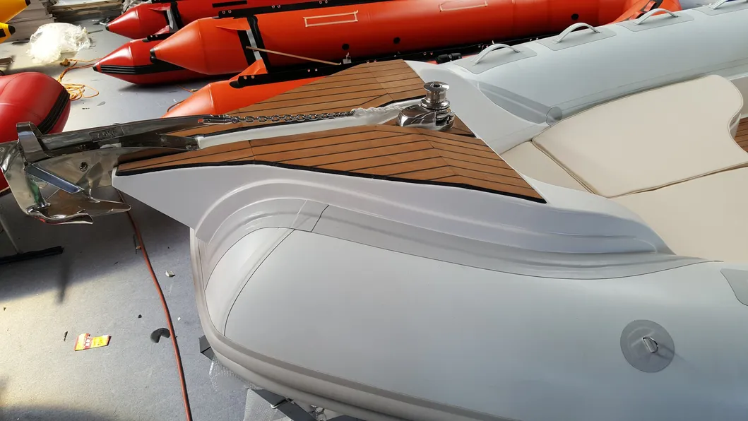 Haoyu Boat 28FT Inflatable Boat Rib Rigid Boat Fiberglass Hull Boat 8.6m Sport Motor Boat