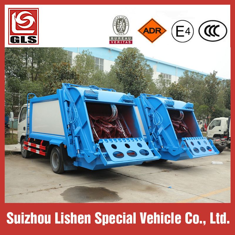 Dongfeng 4 Cubic Meter Waste Compactor Truck /Garbage Truck for Sale