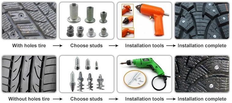 Jx180 Carbide Screw Tire Studs with Large Stock