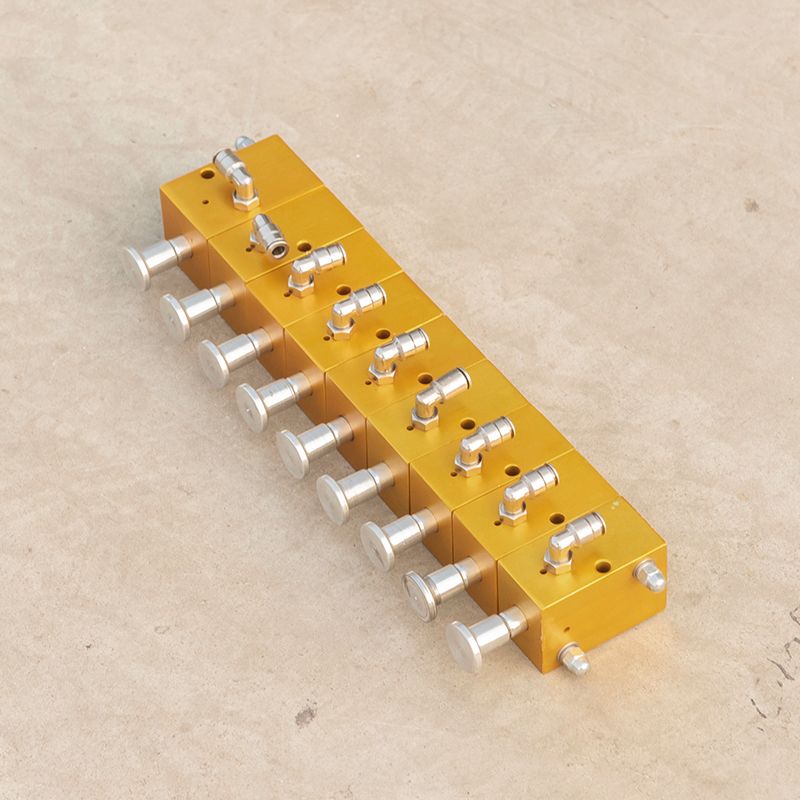 Aluminum Alloy Pneumatic Control Block with Multi-Compartments