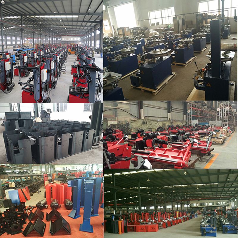 China Semi Automatic Car Tyre Inspection Machine for Changer