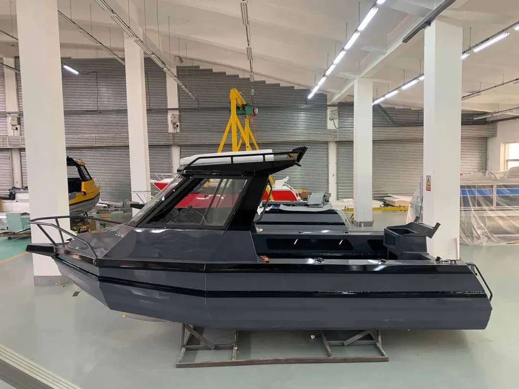 6m New Design Welded Aluminum Cabin Boat for Sale