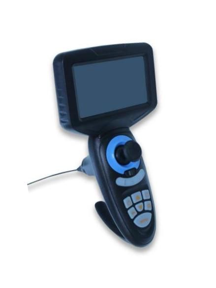Joystick Video Borescope with Camera Lens 6mm, Working Length 1m, 4.5 Inch LCD