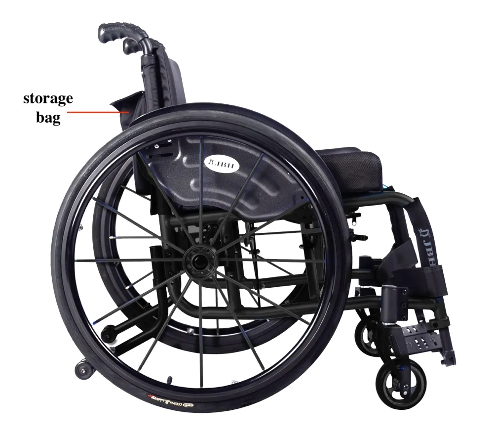 Jbh Seat Size Adjustable Wheelchair Sports Manual Wheelchair S002