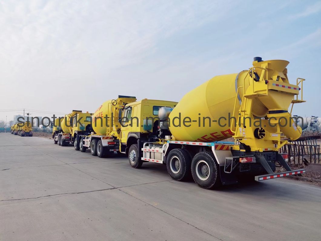 Sinotruk HOWO 8X4 Transit Cement Concrete Truck Mixer 12m3 14m3 16m3