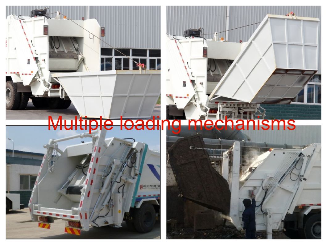 Sinotruck DFAC Refuse Garbage Trash Compactor Compressed Compression Vehicle Motor Truck