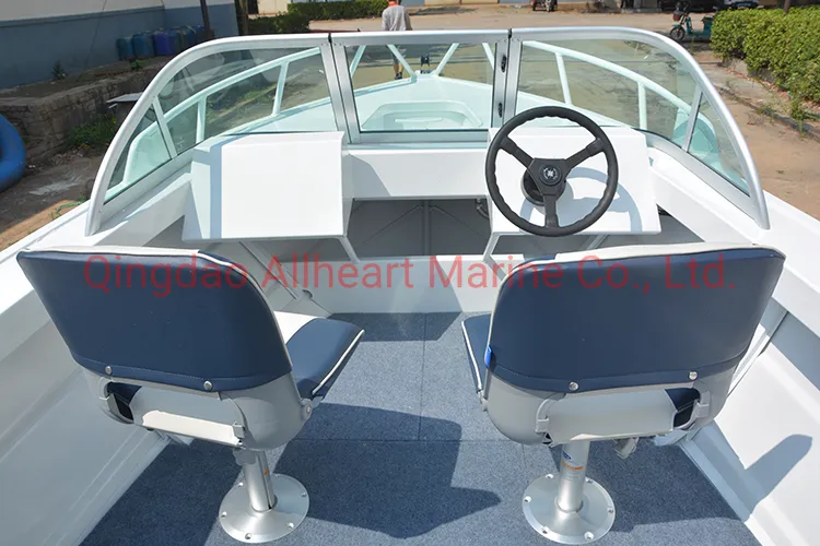 Allheart Welded Aluminium 5m/ 17FT Runabout Fishing Boat for Sale