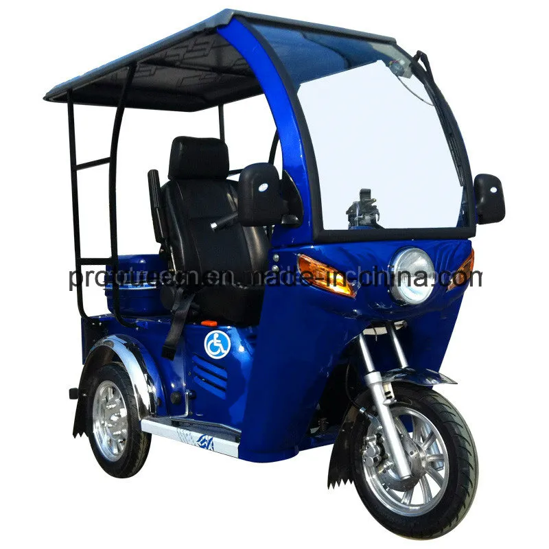 110cc Disabled Tricycle with Glass Cover/3 Wheel Motorcycle (DTR-12)
