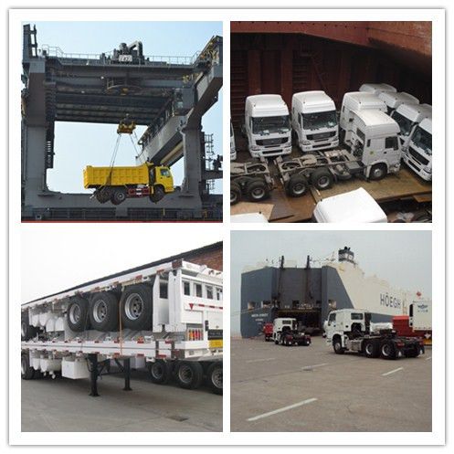 3 Axle 4 Axle 80ton U Shape Rear Dump Box Tipper Truck Semi Trailer