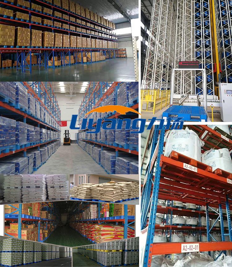 Warehouse Storage Grid Surface Reinforced Racking Three Runners Plastic Pallets