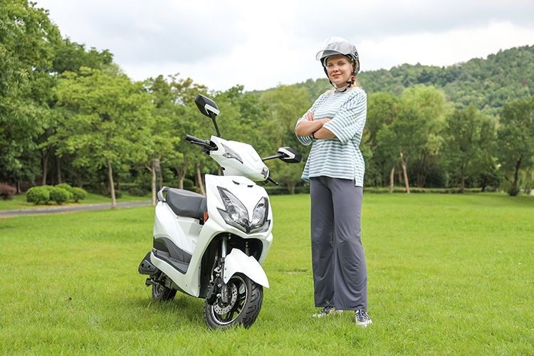 Wholesale Multiple Colors Electric Motorcycle 1000W/1200W/1500W Motor City Bike Daily Commute Battery Type Model Electric Scooter Moped