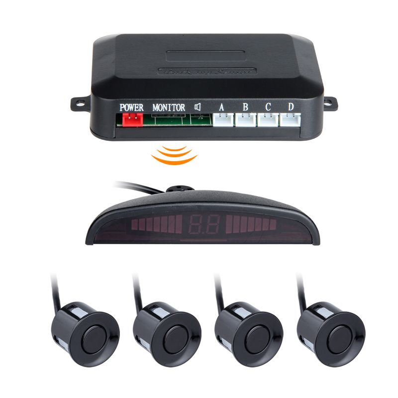 Wireless Parking Sensor Automatically Working When Reversing