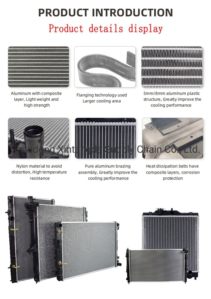 OEM 14536041 Excavator Parts Water Tank Radiator Used for Volvo Ec140
