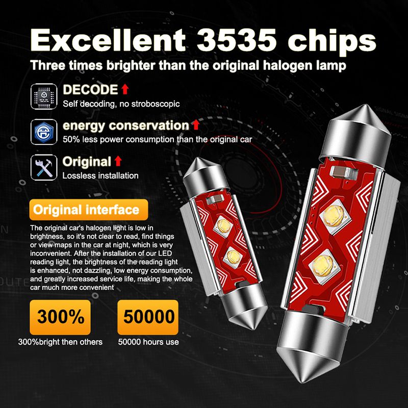 Popular T10 Car LED T10 Canbus Width Lights T10 LED Canbus Bulb Interior Readling Light Car
