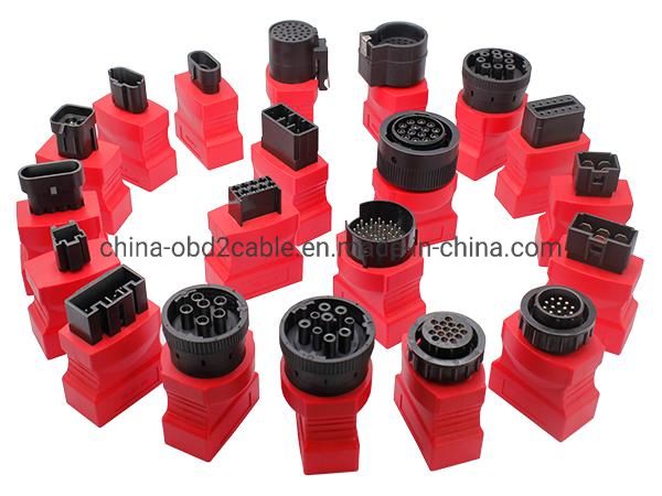 SAE J1939 9pin to OBD2 Female Cable OBD2 Adapter for Truck Scanner Diagnostic Tool