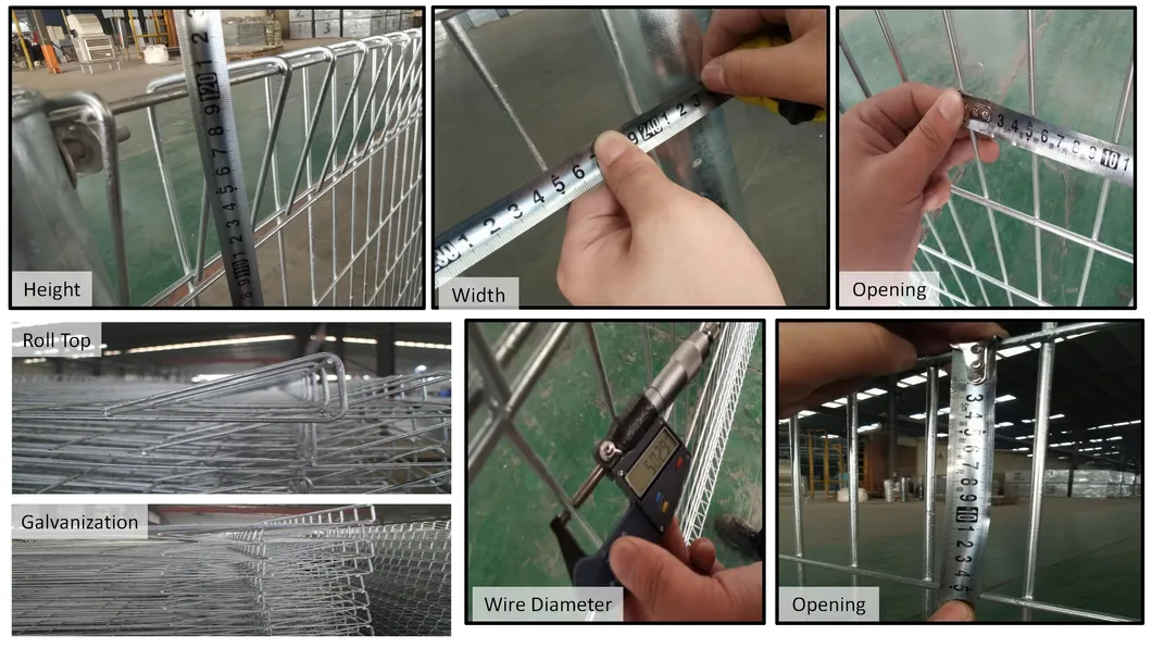 Wholesale Galvanized Welded Wire Mesh Roll Top Fence /Powder Coated Brc Fence Panel for Malaysia