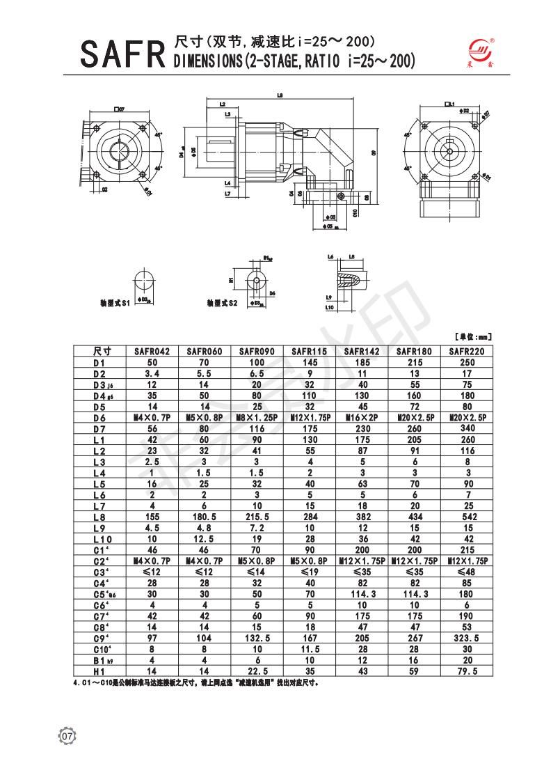 High Precious Low Noise Planetary Gearbox Reducer for Servo Motor