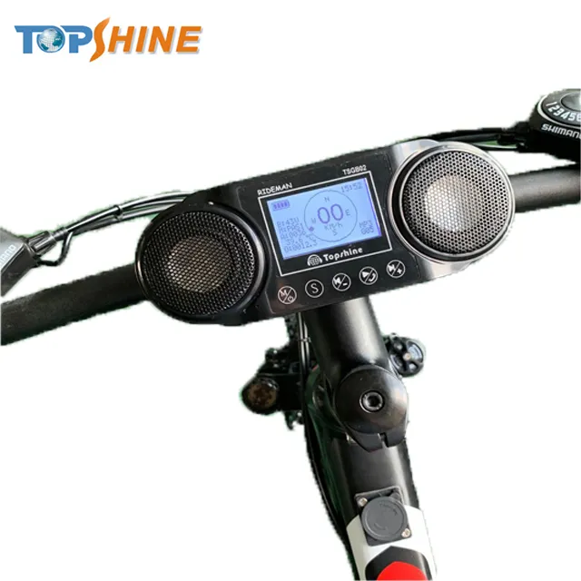 Electric Bike DIY Parts GPS Music Speedometer with Hand-Free Phone