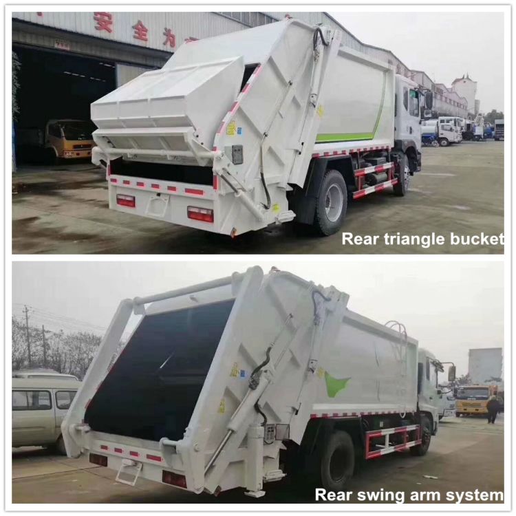High Quality Japanese Isuz 8cbm 8m3 Compressor Garbage Vehicle