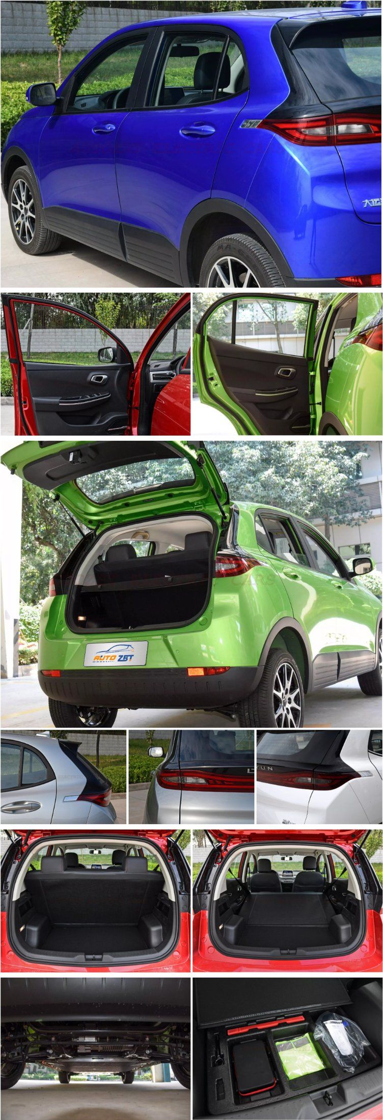 Hot Sale Dayun Yuehu Es3 Green Vehicle Smart Electric Small Motor Auto Car Miniev Mini SUV with Battery Preheat System