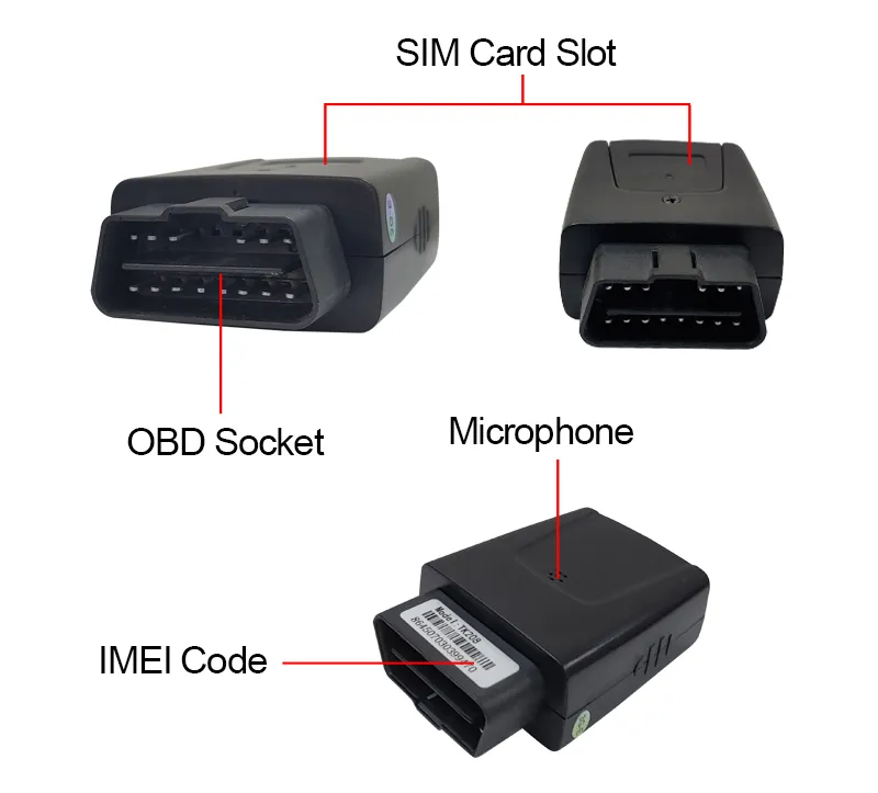 Best Sell OBD GPS Tracker with Real Tracking (TK208-BE)