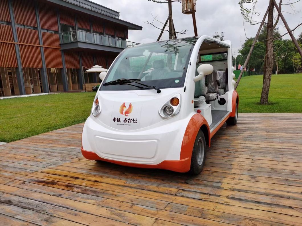 China Factory OEM ODM 72V 5kw Power Super Charge 5 Passenger Lithium Battery Electric Minibus Open Closed Sightseeing Bus Sightseeing Car D05j-Qy11